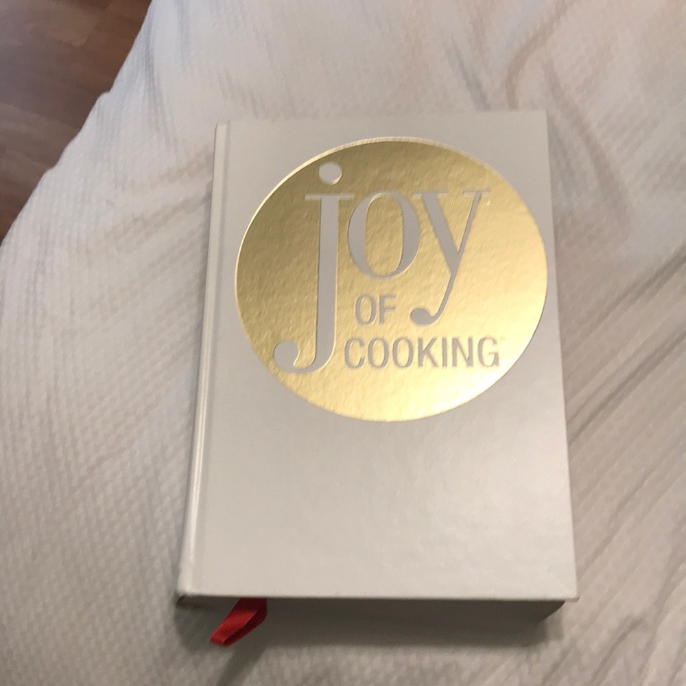 joy of cooking hardcover cookbook